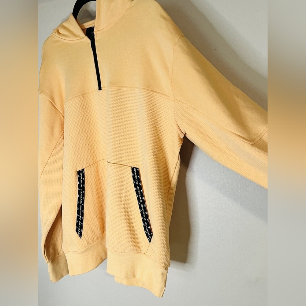 Adidas Peach Quarter-Zip Pullover - image 2